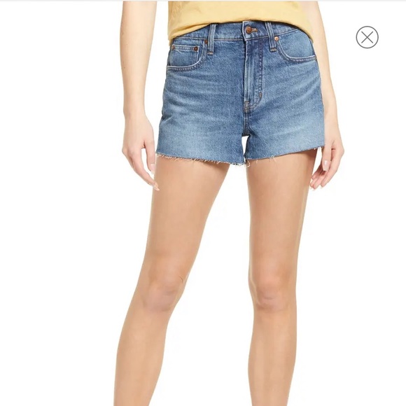 Madewell - The Perfect Jean Shorts - Picture 1 of 6